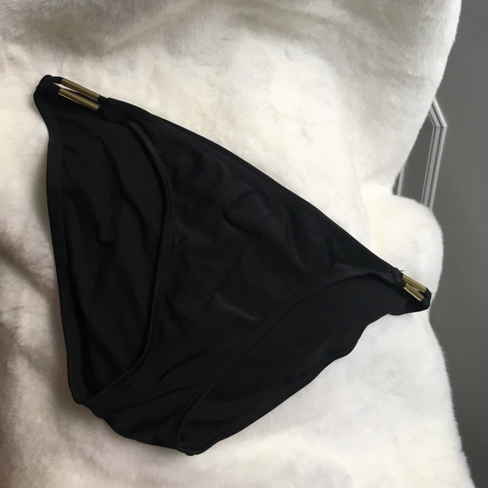 Old Navy Black Bikini Bottom, Size L
